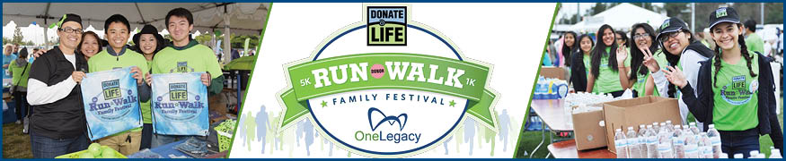 donate life run walk family festival